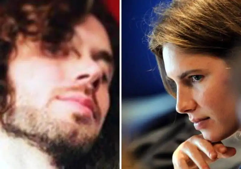 AMANDA KNOX CON IL PROMESSO SPOSO