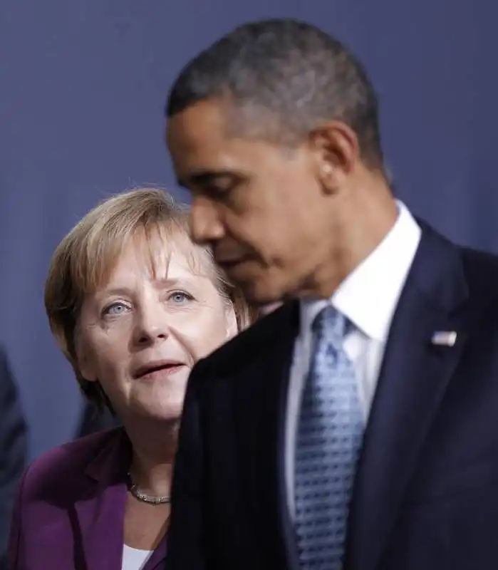 angela merkel barack obama 