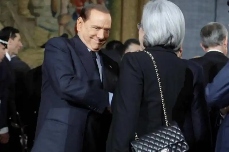 BERLUSCONI E ROSI BINDI AL QUIRINALE