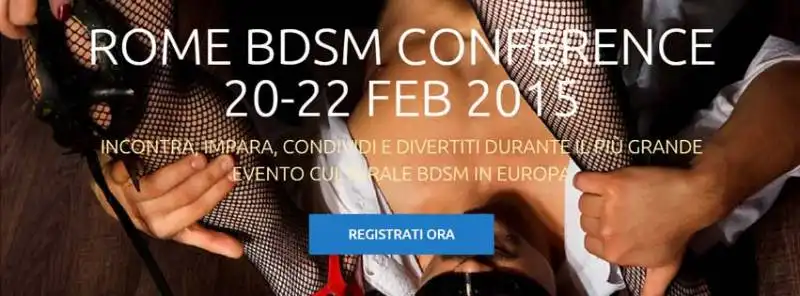 conferenza di roma bdsm