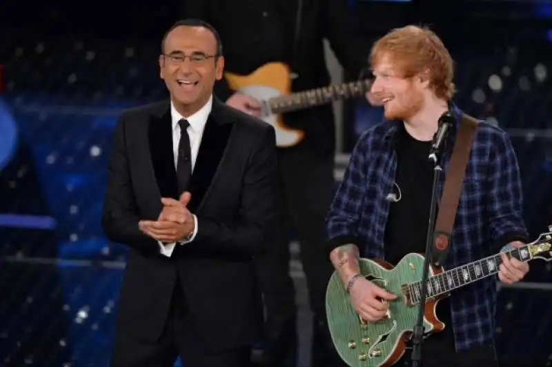 Ed Sheeran a Sanremo 