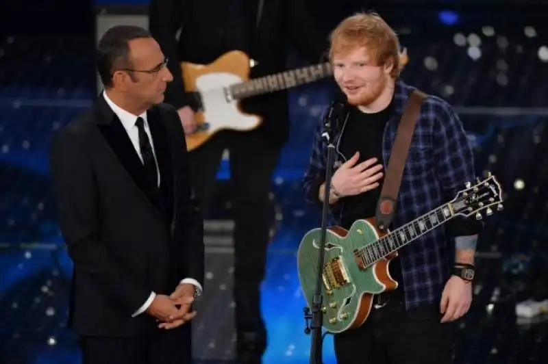 Ed Sheeran a Sanremo