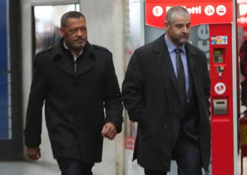 fortunato cerlino  con lawrence fishburne