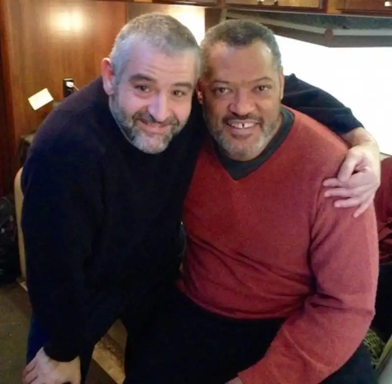 fortunato cerlino con lawrence fishburne