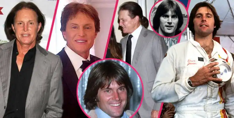 la trasformazione  di bruce jenner da uomo a donna