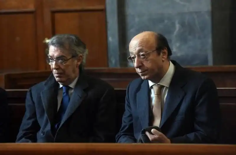 MASSIMO MORATTI E LUCIANO MOGGI 