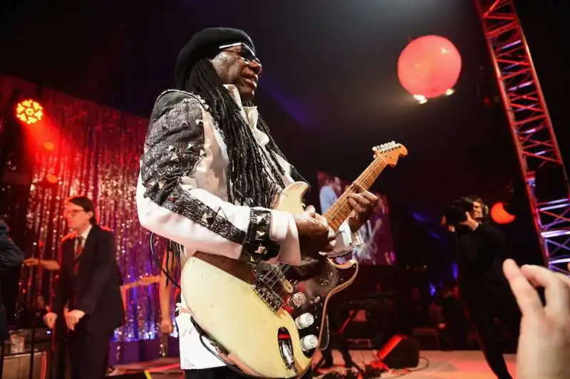 nile rodgers elton john party