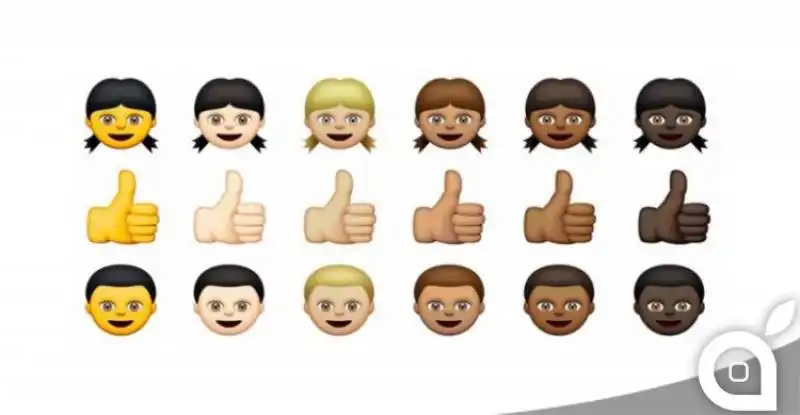 nuove faccette apple emoji