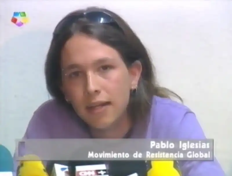 pablo iglesias ragazzino