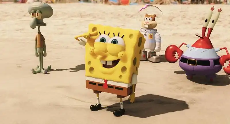 spongebob fuori dall acqua  4