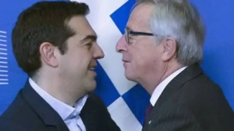 TSIPRAS E JUNCKER 