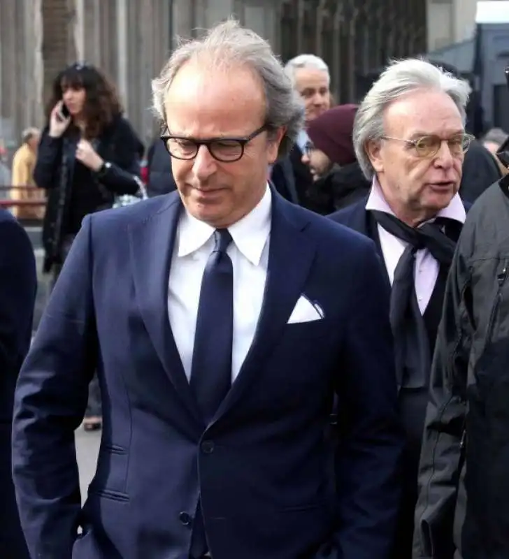 andrea e diego della valle pranzo milano con renzi