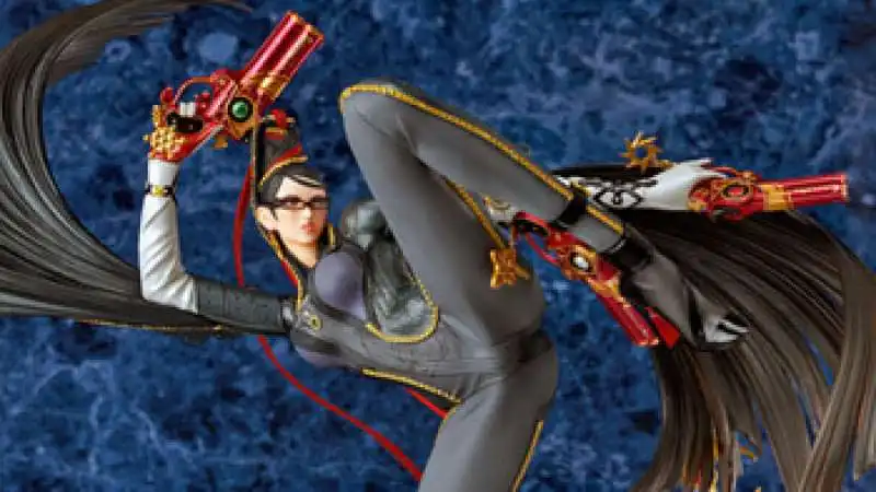 bayonetta e i vestiti fatti di capelli