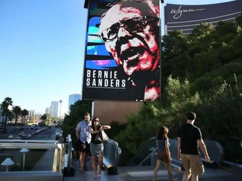 BERNIE SANDERS LAS VEGAS