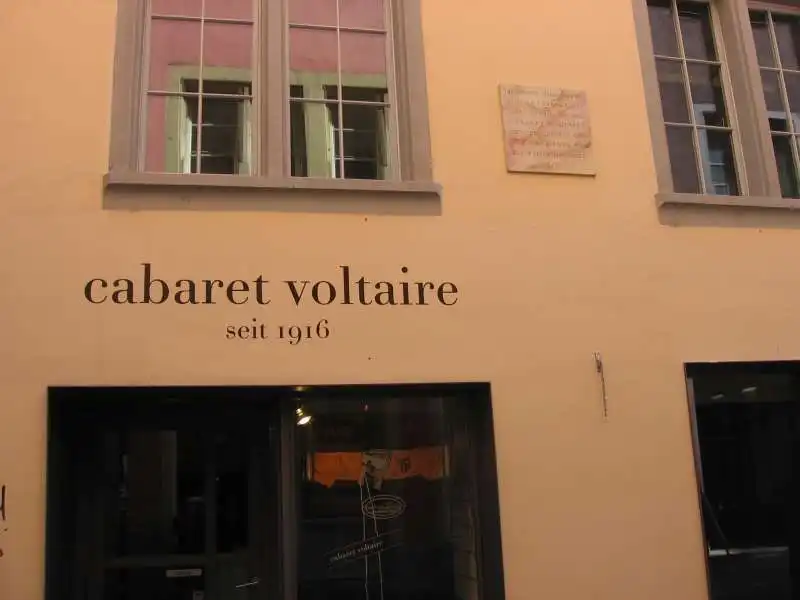 cabaret voltaire zurigo dada