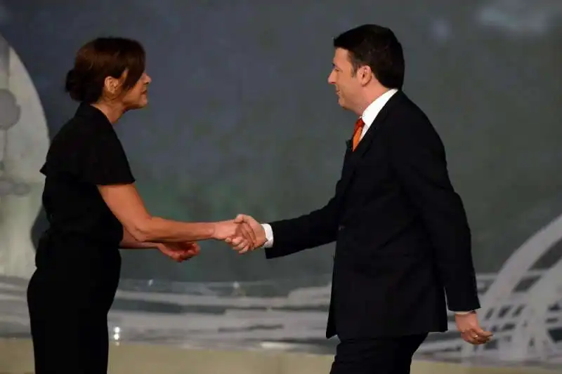 DARIA BIGNARDI MATTEO RENZI