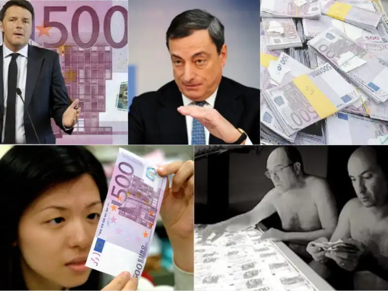 DRAGHI 500 EURO