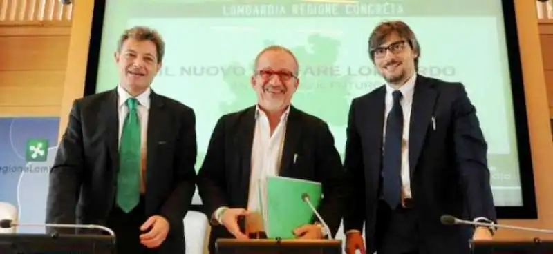 FABIO RIZZI ROBERTO MARONI RIFORMA SANITA