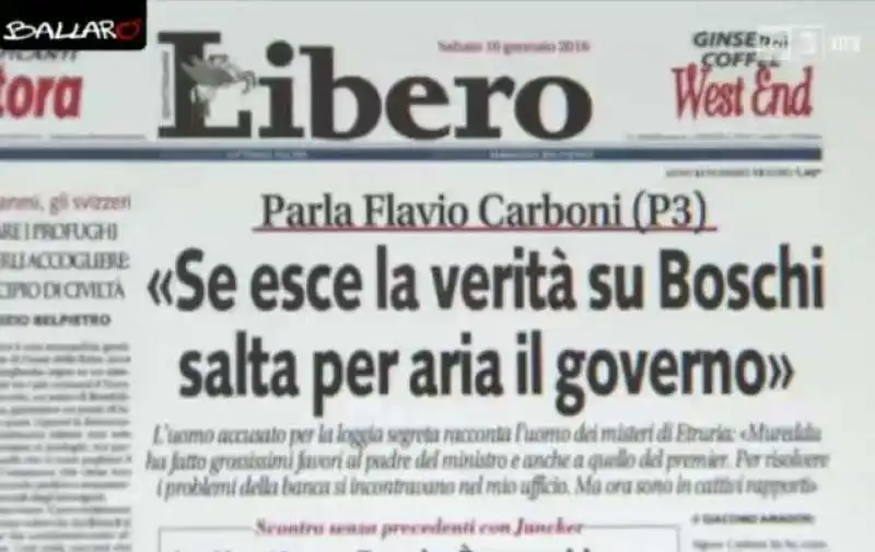 il servizio di francesca biagiotti a ballaro su pier luigi boschi  2