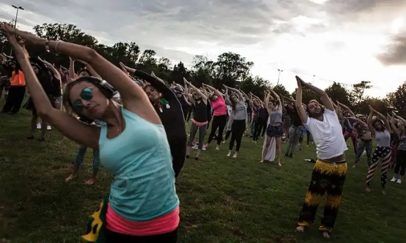 johannesburg yoga di gruppo