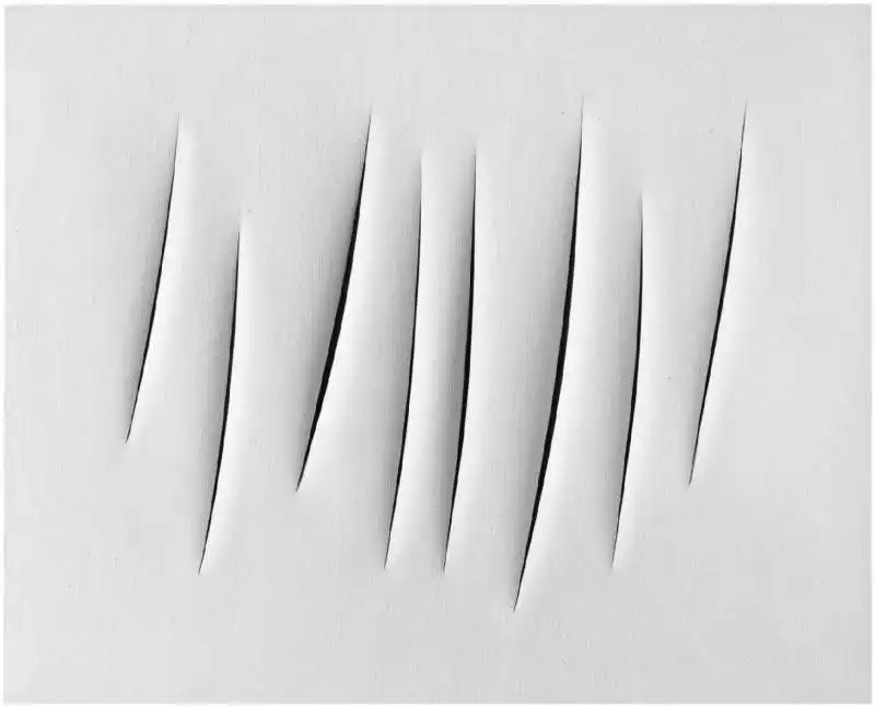 LUCIO FONTANA CONCETTO SPAZIALE