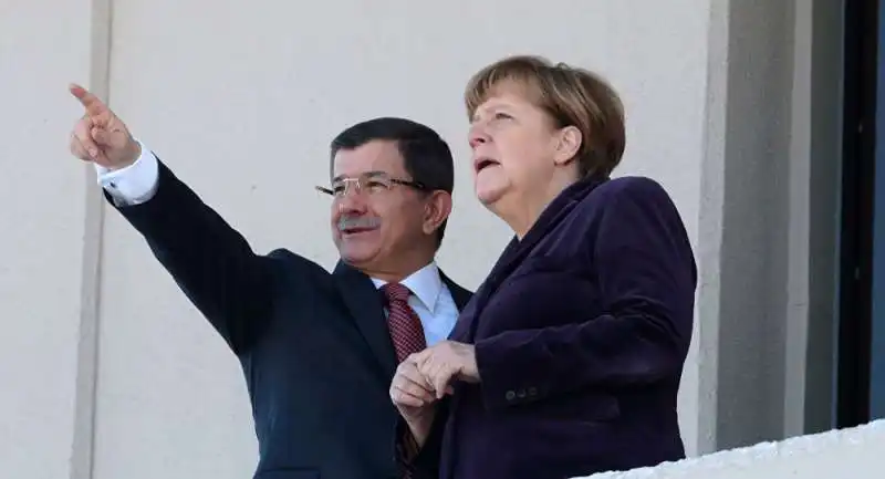 merkel davutoglu