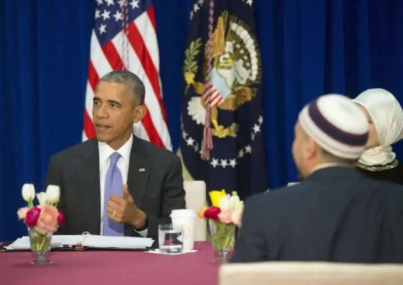 obama in moschea a baltimora  7