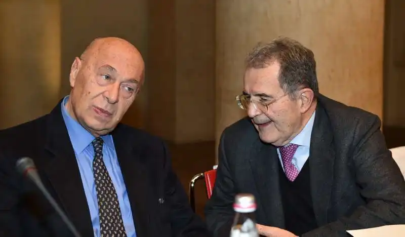 paolo mieli e romano prodi