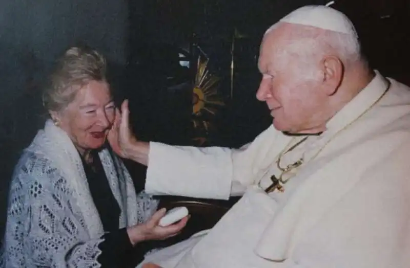 PAPA WOJTYLA E ANNA TERESA TYMIENIECKA   