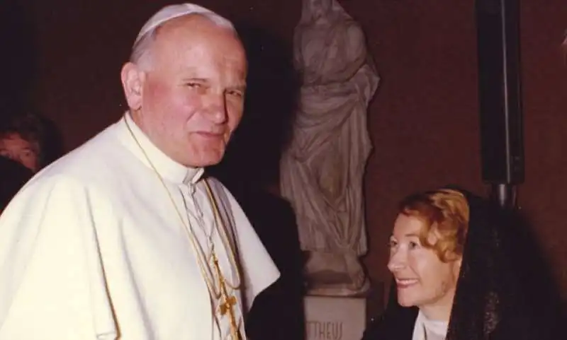 PAPA WOJTYLA E ANNA TERESA TYMIENIECKA 