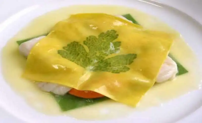 RAVIOLO APERTO GUALTIERO MARCHESI