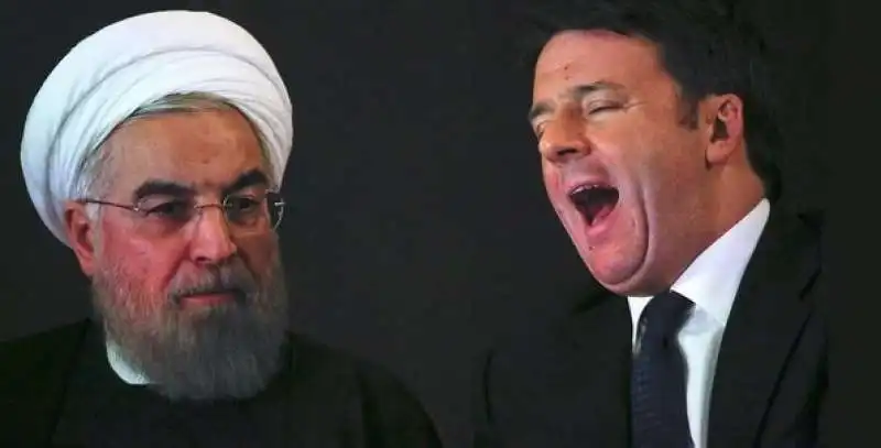 renzi rouhani iran