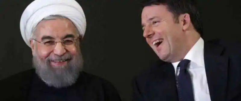 renzi rouhani iran