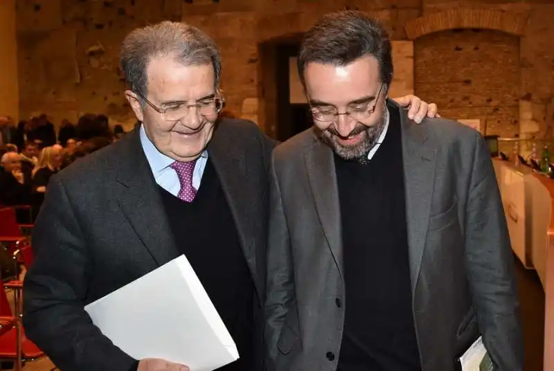 romano prodi con marco damilano