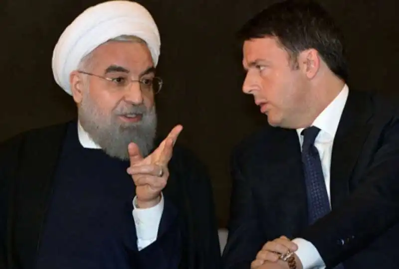 rouhani renzi iran