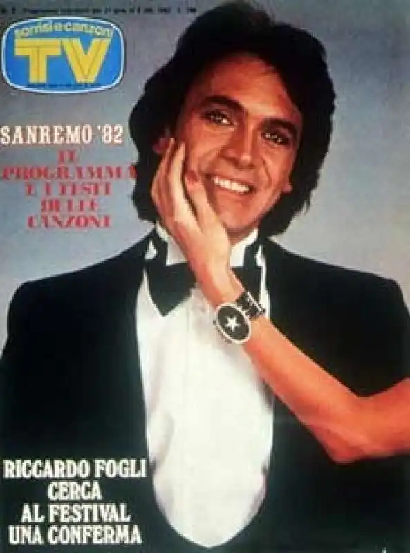 sanremo 1982   riccardo fogli