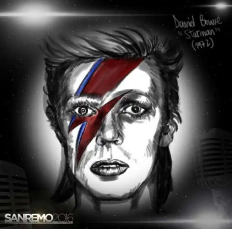 sanremo   tributo a david bowie 