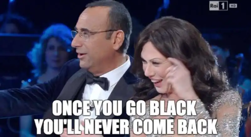 virginia raffaele carlo conti   sanremo2016 