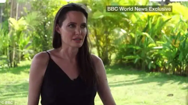 angelina intervistata dalla bbc