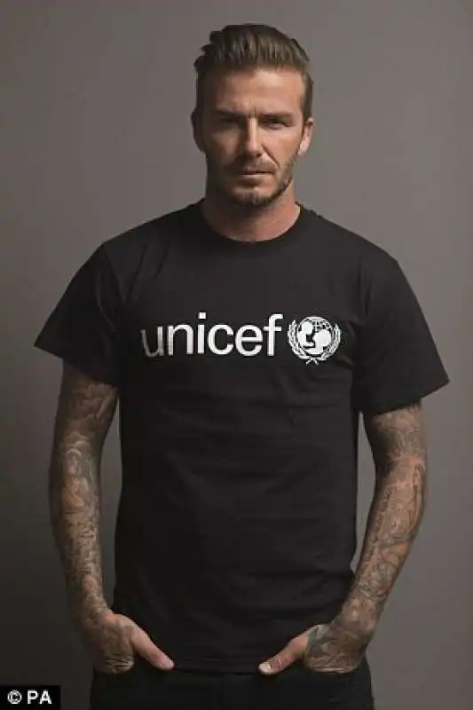 beckham unicef