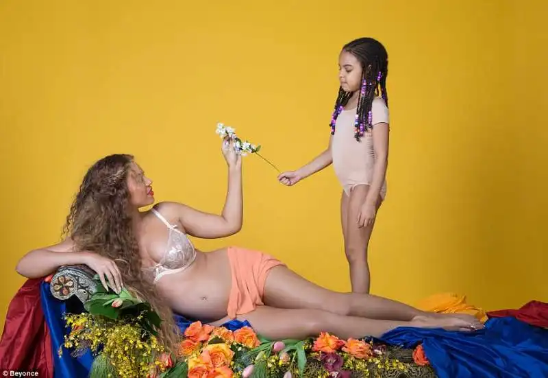 beyonce con blue ivy