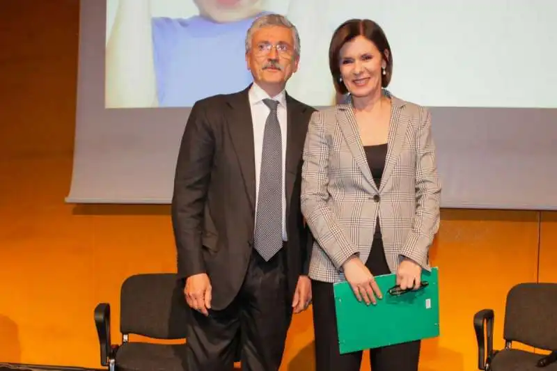 bianca berlinguer con massimo d alema