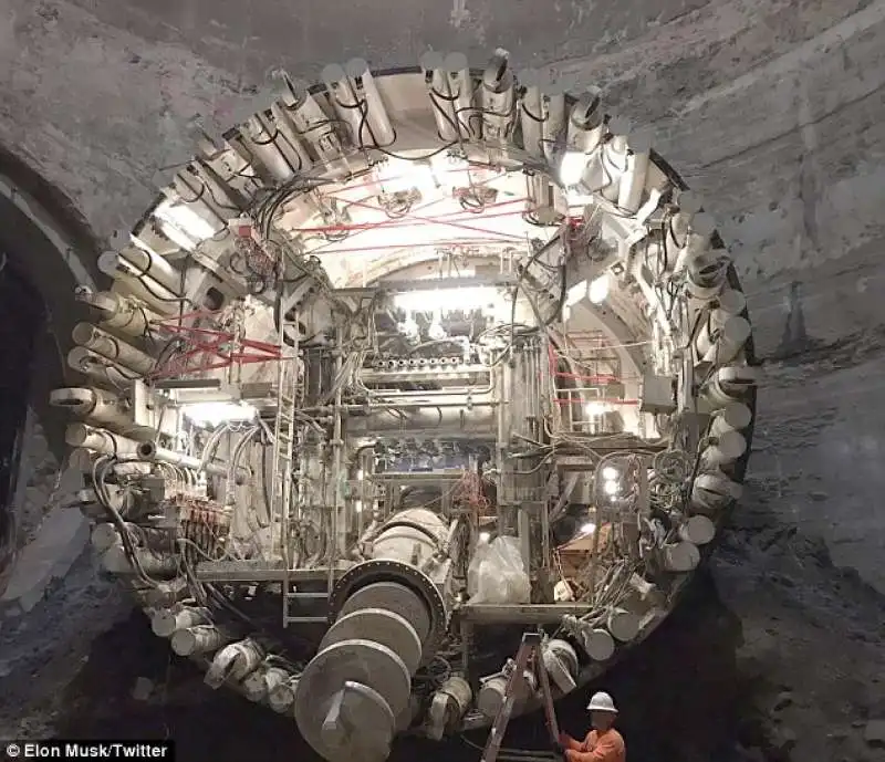 boring machine postata da musk