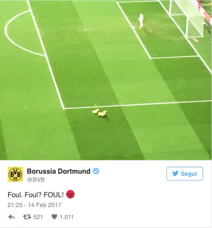 BORUSSIA DORTMUND TWEET