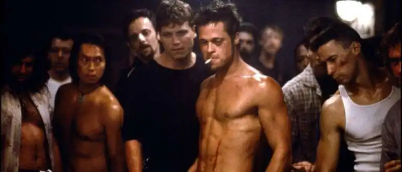 brad pitt fight club