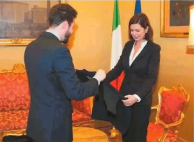 FRANCESCO SPANO E LAURA BOLDRINI