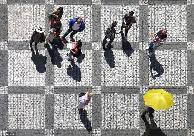 giornata di sole in inghilterra