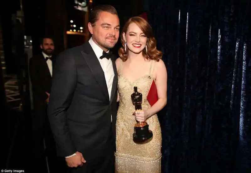 leonardo di caprio e emma stone