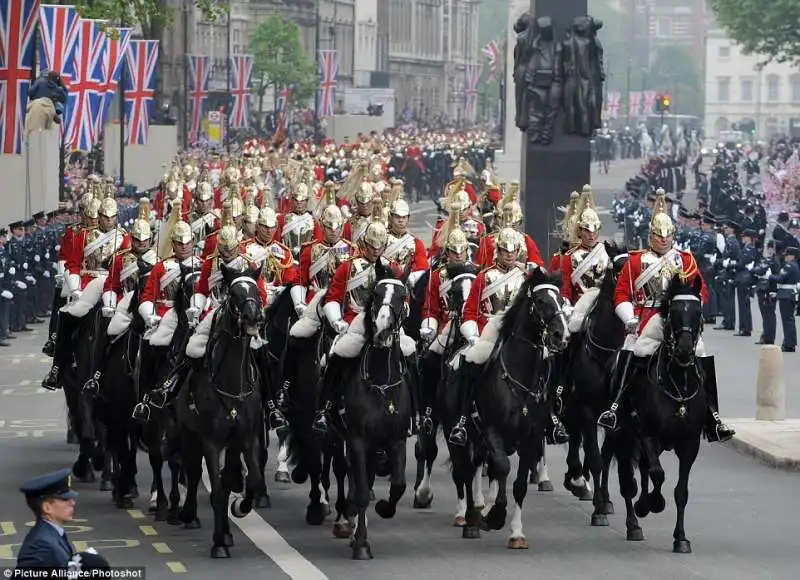 life guarda a buckingham palace