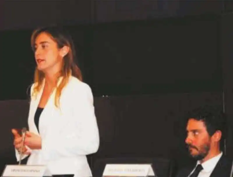 MARIA ELENA BOSCHI E FRANCESCO SPANO